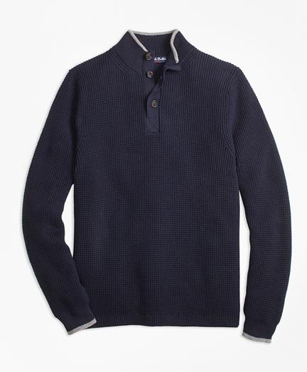 Brooks Brothers Supima Mockneck Sweater
