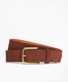 Brooks Brothers Suede Leather Belt