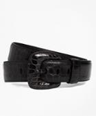 Brooks Brothers Alligator Wide Belt