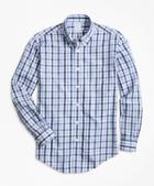 Brooks Brothers Non-iron Regent Fit Outline Check Sport Shirt