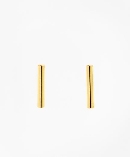 Brooks Brothers Tube Stud Earrings