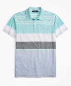 Brooks Brothers Original Fit Bold Stripe Polo Shirt
