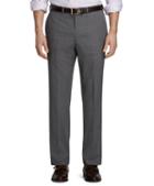 Brooks Brothers Fitzgerald Fit Plain-front Solid Brookscool Dress Trousers