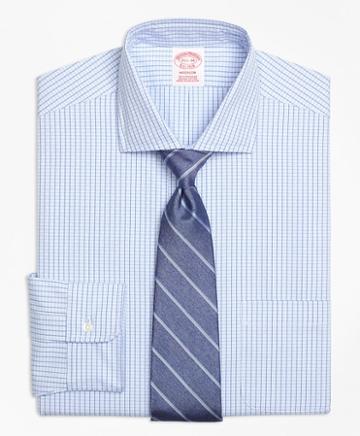 Brooks Brothers Madison Classic-fit Dress Shirt, Non-iron Dobby Windowpane