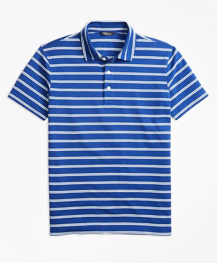 Brooks Brothers Slim Fit Supima Cotton Stripe Polo Shirt