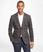 Brooks Brothers Milano Fit Harris Tweed Multi-windowpane Sports Coat