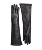 Brooks Brothers Silk Lined Leather Opera Gloves