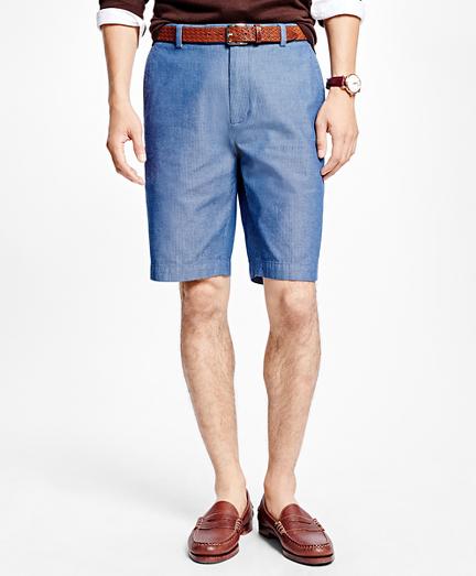 Brooks Brothers Herringbone 11 Bermuda Shorts