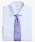 Brooks Brothers Luxury Collection Regent Fitted Dress Shirt, Franklin Spread Collar Stripe