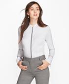 Brooks Brothers Bell-sleeve Striped Shirt