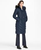Brooks Brothers Women's Fur-trimmed Down Puffer Coat