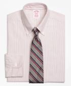 Brooks Brothers Men's Original Polo Button-down Oxford Regular Fit Classic-fit Dress Shirt, Stripe