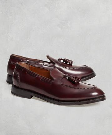 Brooks Brothers Golden Fleece Cordovan Tassel Loafers