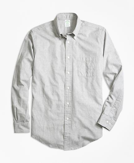 Brooks Brothers Milano Fit Heathered Dot Sport Shirt