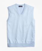 Brooks Brothers Men's Supima Cotton V-neck Sweater Vest
