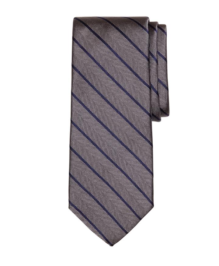 Brooks Brothers Men's Herringbone Stripe Tie