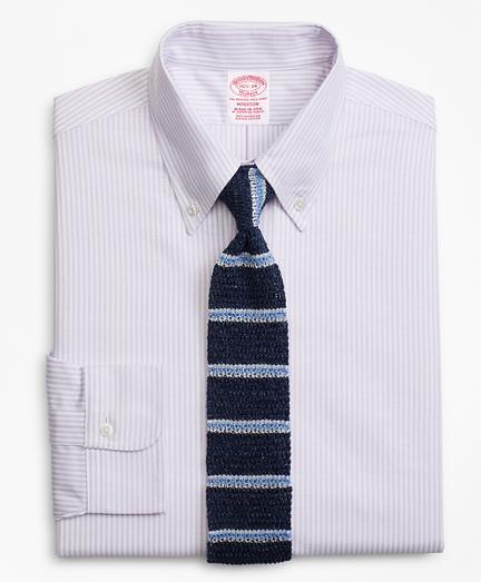 Brooks Brothers Original Polo Button-down Oxford Madison Classic-fit Dress Shirt, Stripe