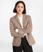 Brooks Brothers Women's Checked Wool Twill Jacket