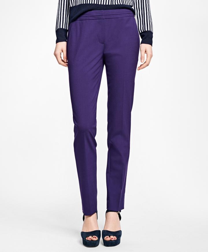 Brooks Brothers Women's Wool-blend Pants