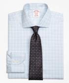 Brooks Brothers Men's Regular Fit Classic-fit Dress Shirt, Non-iron Sidewheeler Check