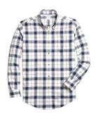 Brooks Brothers Non-iron Milano Fit Blanket Plaid Sport Shirt