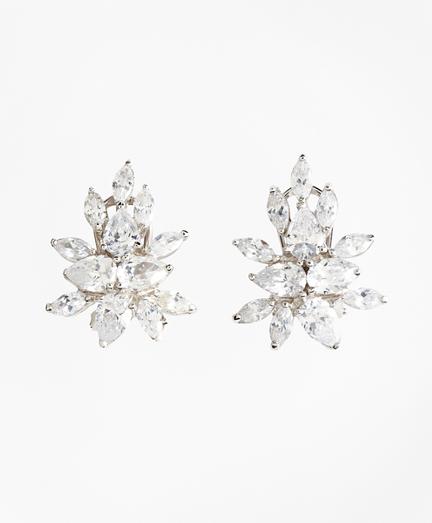 Brooks Brothers Pierced Marquis Stud Earrings