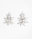 Brooks Brothers Pierced Marquis Stud Earrings