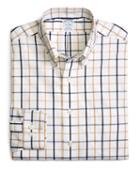Brooks Brothers Supima Cotton Non-iron Slim Fit Medium Tattersall Sport Shirt