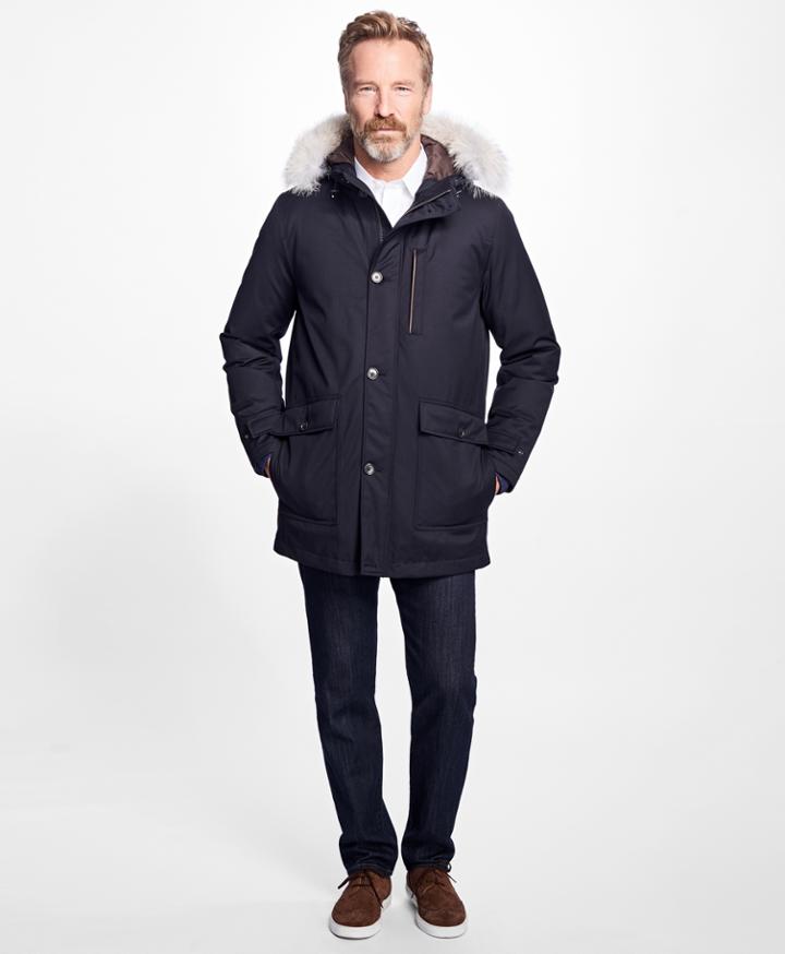 Brooks Brothers Men's Brooksstorm Snorkel Coat