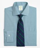 Brooks Brothers Men's Stretch Extra Slim Fit Slim-fit Dress Shirt, Non-iron Two-tone Gingham