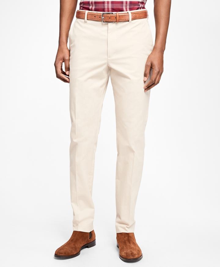 Brooks Brothers Men's Milano Fit Brushed Twill Chinos