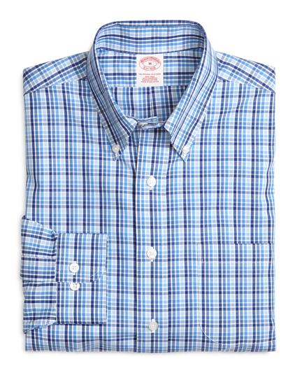 Brooks Brothers Supima Cotton Regular Fit Non-iron Tonal Check Sport Shirt