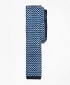 Brooks Brothers Patterned Silk Knit Tie