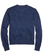 Brooks Brothers Half-cable Crewneck Sweater