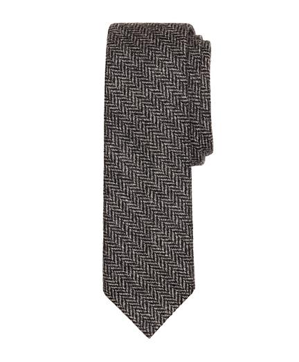 Brooks Brothers Herringbone Slim Tie