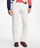 Brooks Brothers Men's Five-pocket Selvedge White Twill Pants