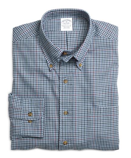 Brooks Brothers Brooksflannel Slim Fit Check Sport Shirt