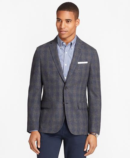 Brooks Brothers Plaid Wool-cashmere Sport Coat