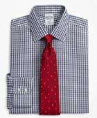 Brooks Brothers Stretch Regent Fitted Dress Shirt, Non-iron Check