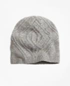 Brooks Brothers Women's Cable-knit Cashmere Hat