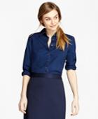 Brooks Brothers Women's Cotton Chambray Shirt