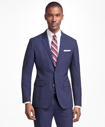 Brooks Brothers Milano Fit Brookscool Wide Stripe Suit