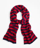 Brooks Brothers Striped Wool Scarf
