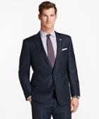 Brooks Brothers Regent Fit Saxxon Wool Tic With Windowpane 1818 Suit