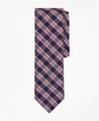 Brooks Brothers Men's Check Cotton Slim Tie