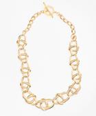 Brooks Brothers Gold-plated Nautical Link Necklace