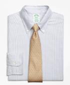 Brooks Brothers Men's Original Polo Button-down Oxford Extra Slim Fit Slim-fit Dress Shirt, Bengal Stripe