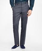 Brooks Brothers Slim-fit Mini-check Stretch-wool Suit Trousers