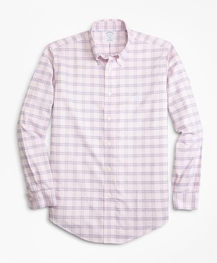 Brooks Brothers Non-iron Regent Fit Grid Check Sport Shirt