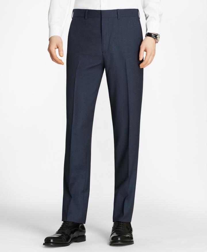 Brooks Brothers Men's Milano Fit Check Trousers